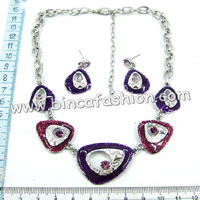 Alloy jewellery set
