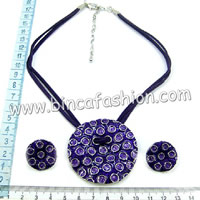 Alloy jewellery set