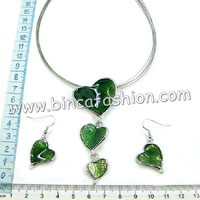 Alloy jewellery set