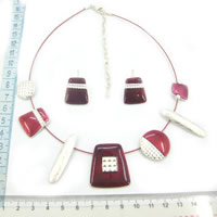 Alloy jewellery set