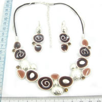 Alloy jewellery set