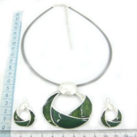 Alloy jewellery set