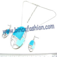 Alloy jewellery set