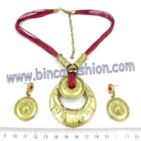 Alloy jewellery set