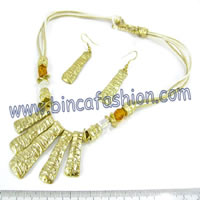 Alloy jewellery set