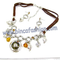 Alloy jewellery set