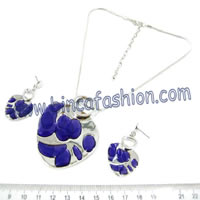 Alloy jewellery set