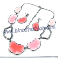 Alloy necklace set