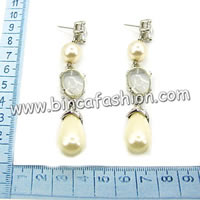 Alloy Zircon earrings