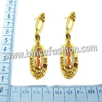 Zircon earrings