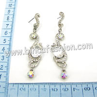 Zircon earrings