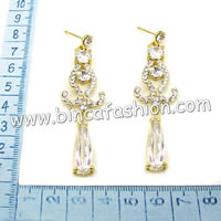 Alloy Zircon earrings