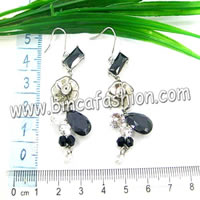 Zircon earrings