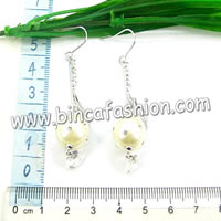 Zircon earrings