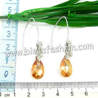 Zircon earrings