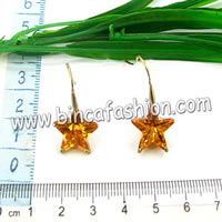 Zircon earrings