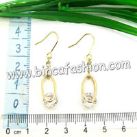 Zircon earrings