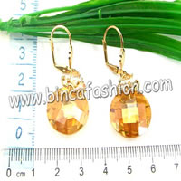 Zircon earrings