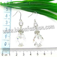 Alloy Zircon earrings