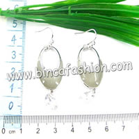 Zircon earrings