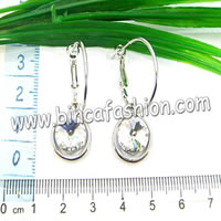 Zircon earrings