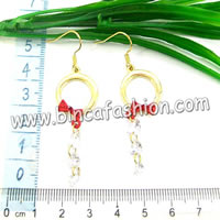 Zircon earrings
