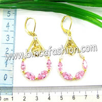 Zircon earrings