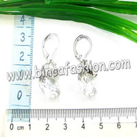 Zircon earrings