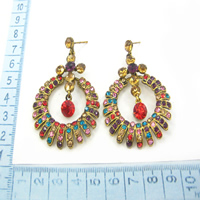 Alloy Rhinestone earrings