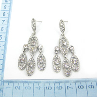 Rhinestone earrings