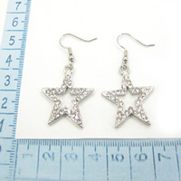 Rhinestone earrings