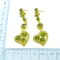 Rhinestone earrings