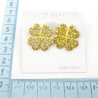 Rhinestone earrings