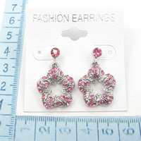 Rhinestone earrings