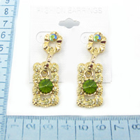 Rhinestone earrings