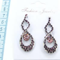 Rhinestone earrings