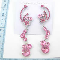 Rhinestone earrings