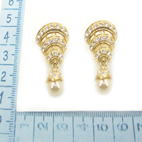 Pearl earrings