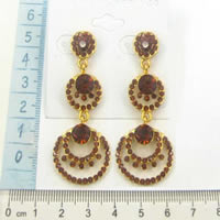 Rhinestone earrings