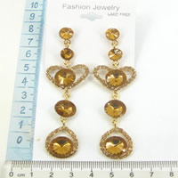 Rhinestone earrings