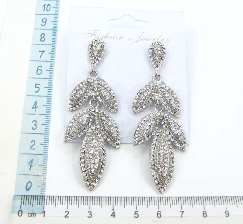 Rhinestone earrings