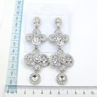 Rhinestone earrings