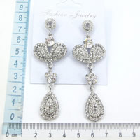 Rhinestone earrings