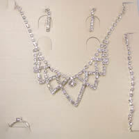 Fine Wedding Jewelry Set 