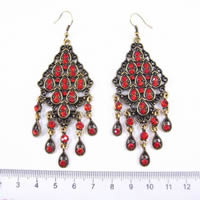 Rhinestone Dangle Earrings